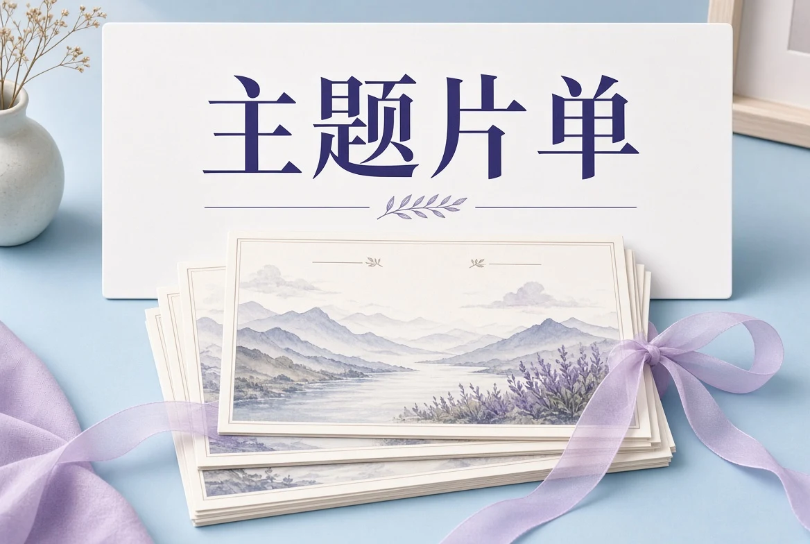 观影专题主题图